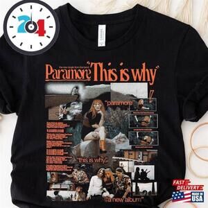 Retro This Is Why Paramore Shirt Rock Band Music Tour Classic 1